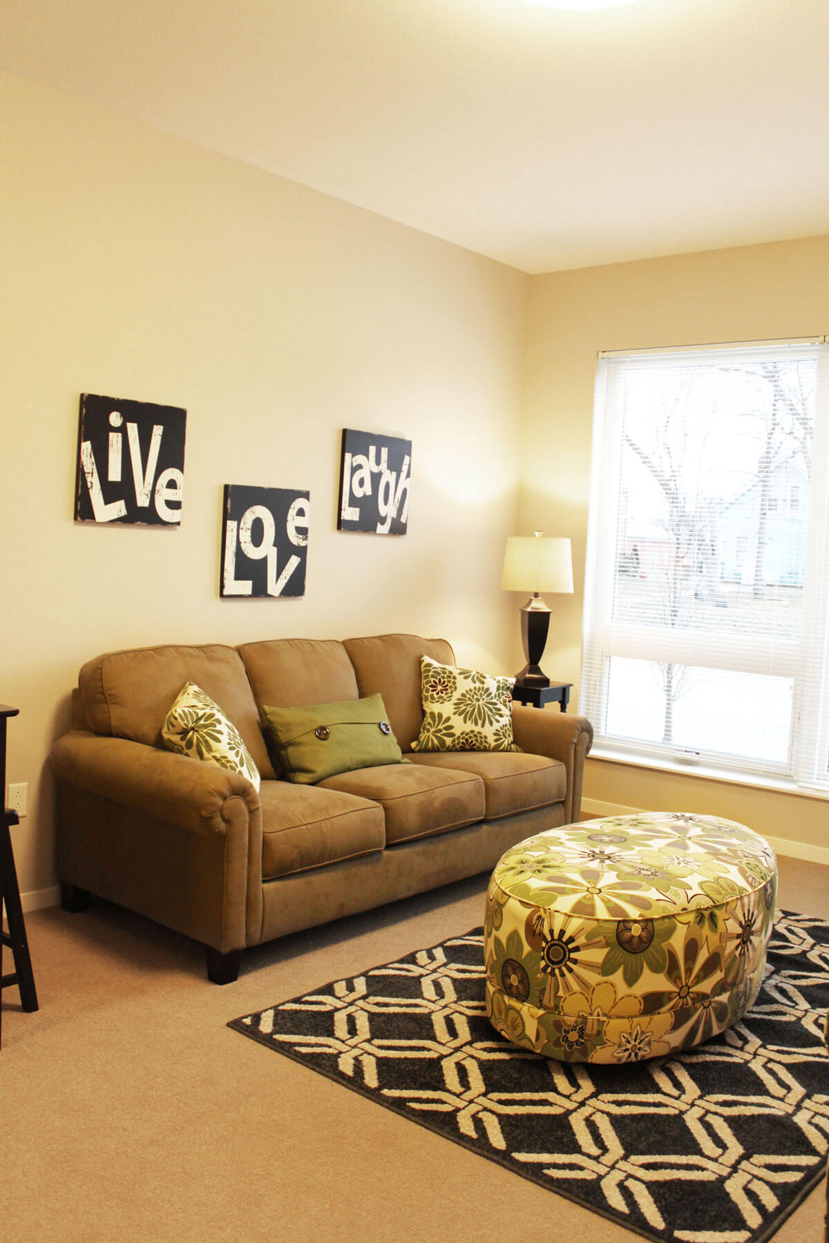 harrison lofts living room