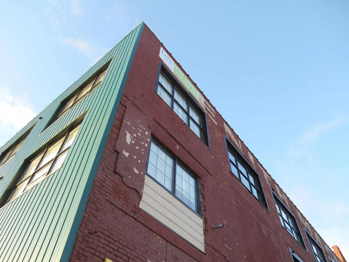 lofts on canal top building