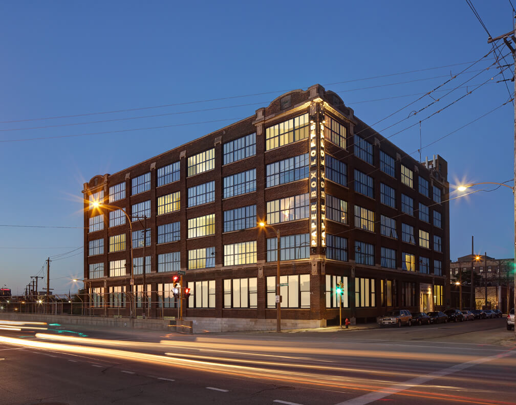 paper box lofts exterior