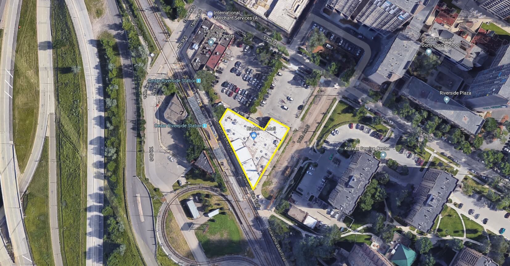 Untitled riverside mall location