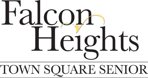 falcon heights town square senior logo