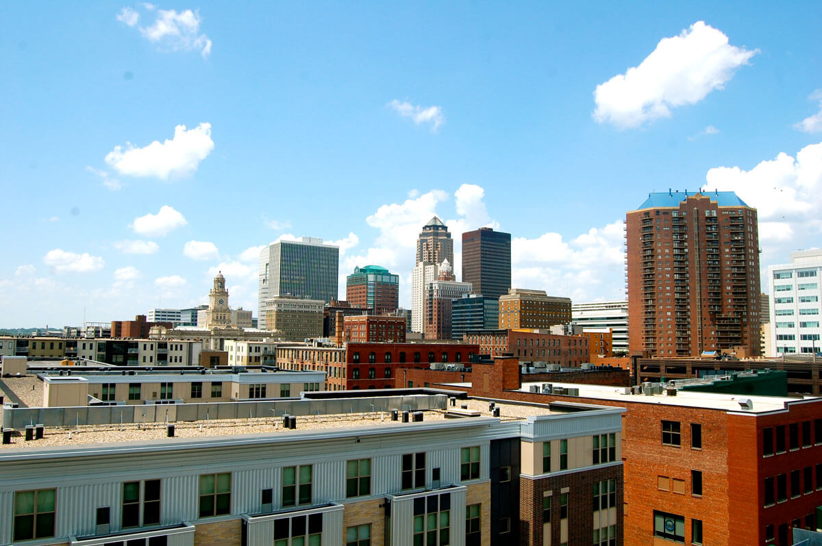 metro loft cityscape