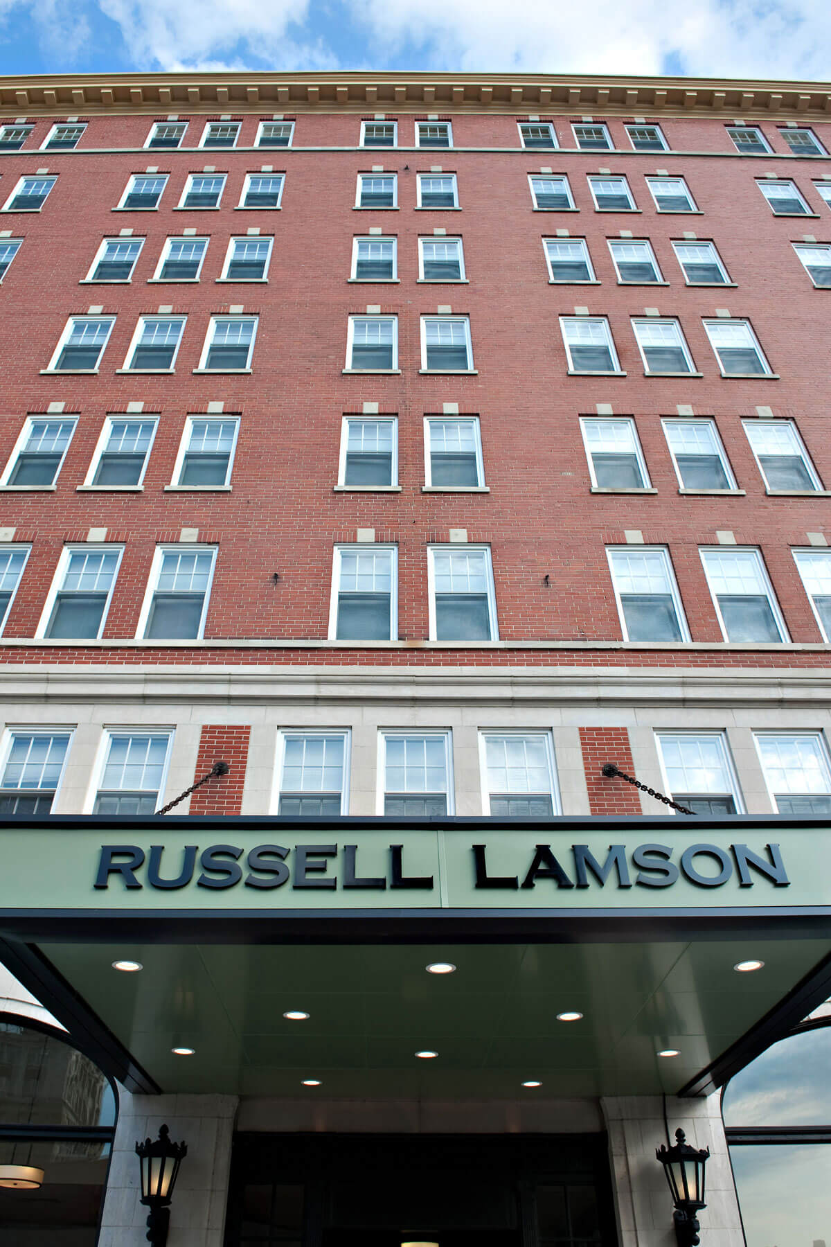 russell lamson building entrance