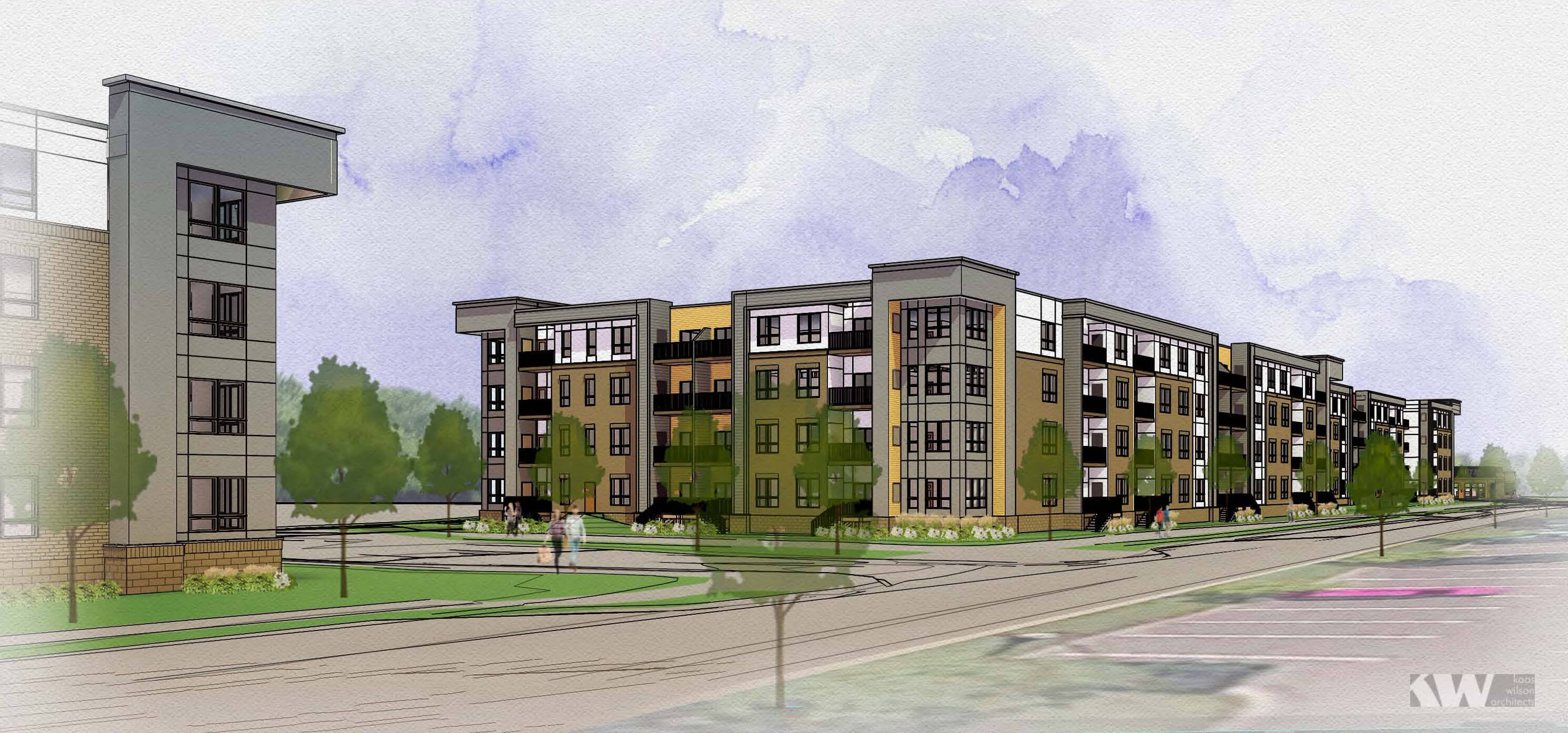 1673- Exterior Rendering East - KWA