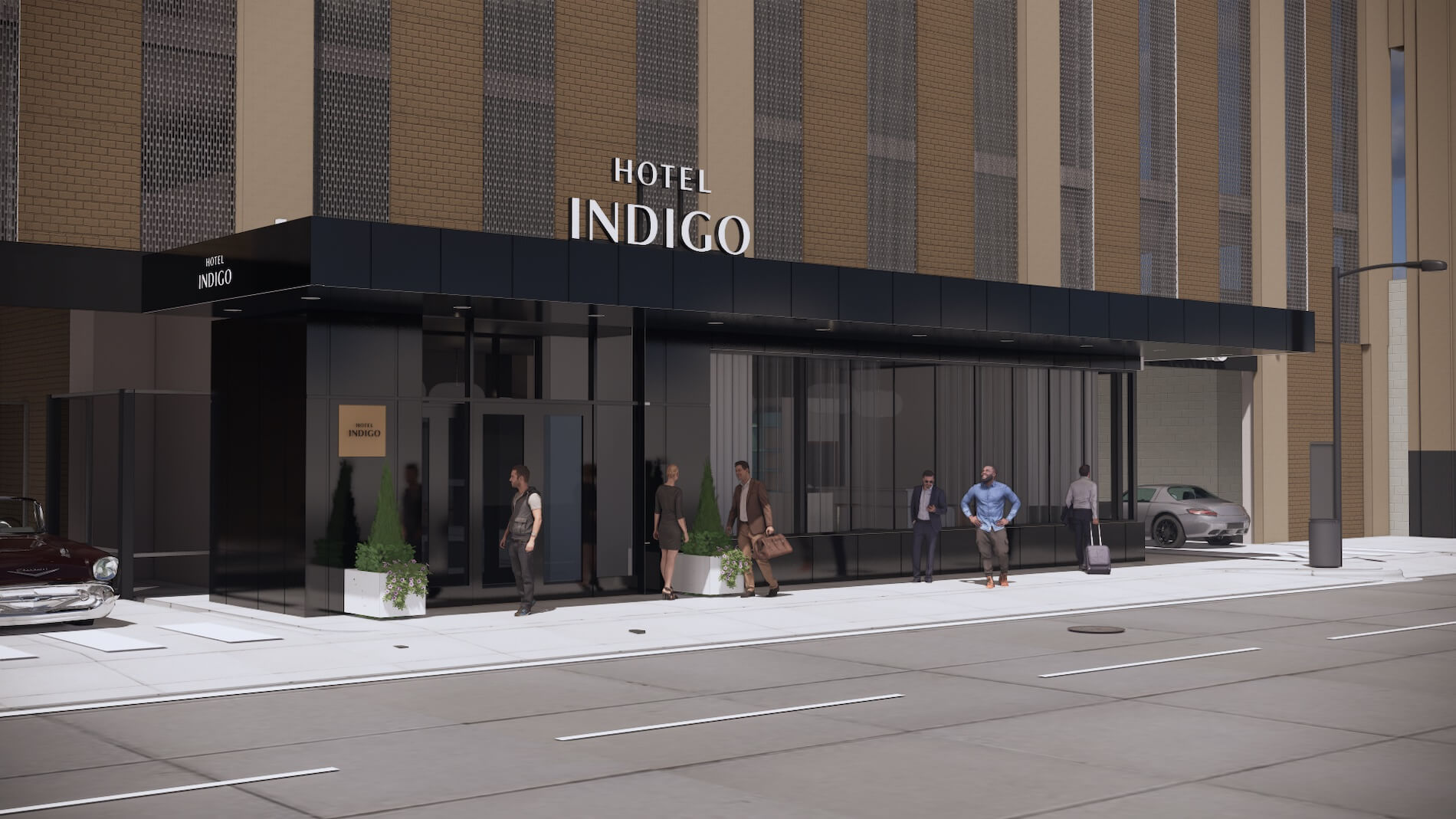 hotel rendering