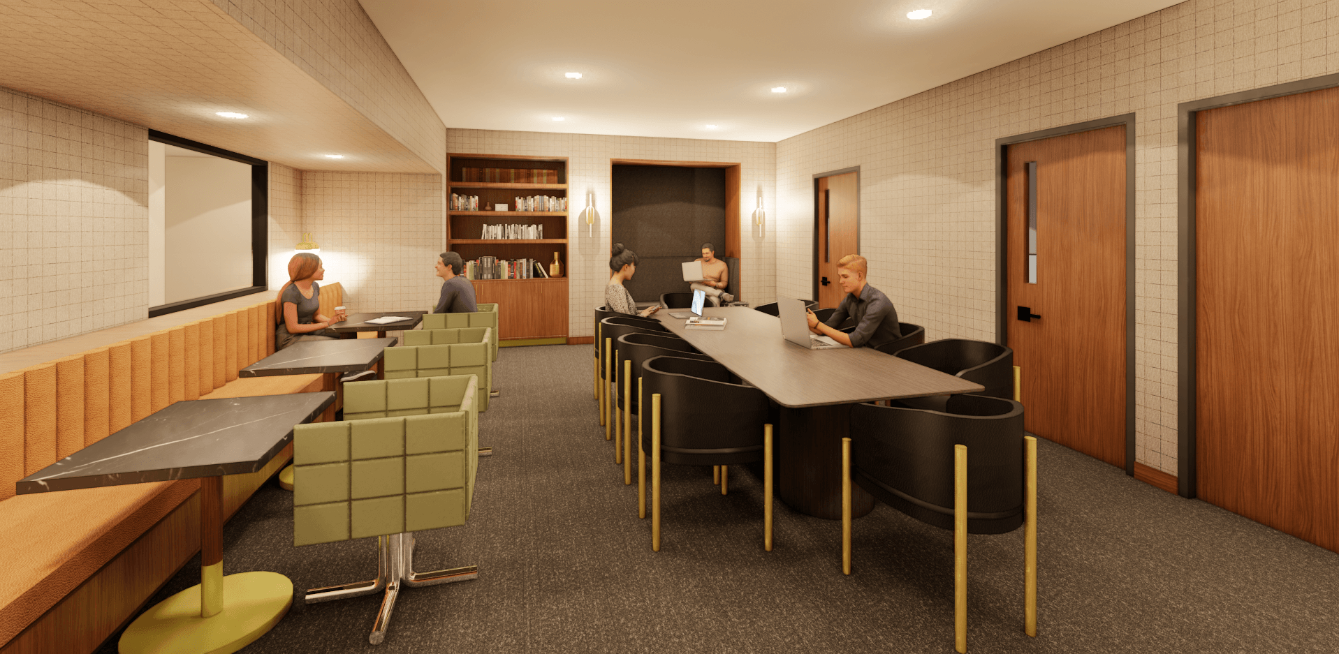 Co-Working Rendering New