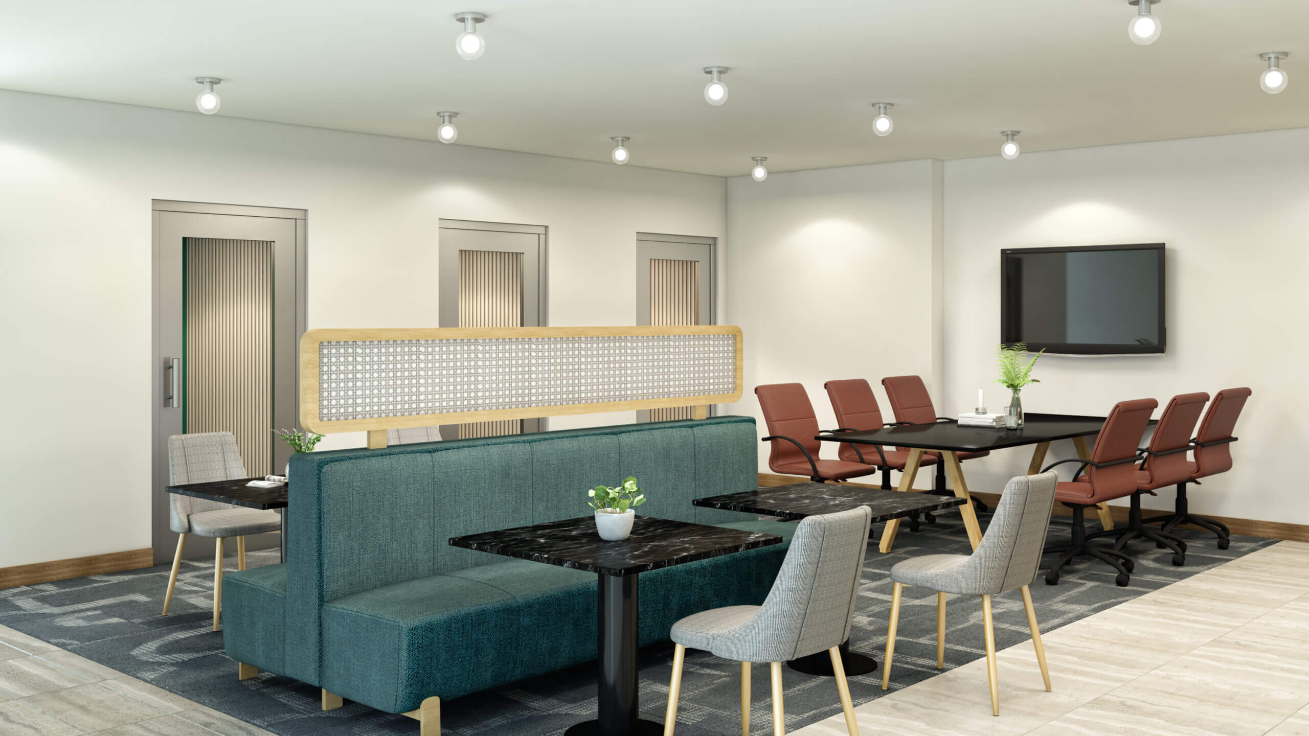 The Business Lounge_Renderings_View 1