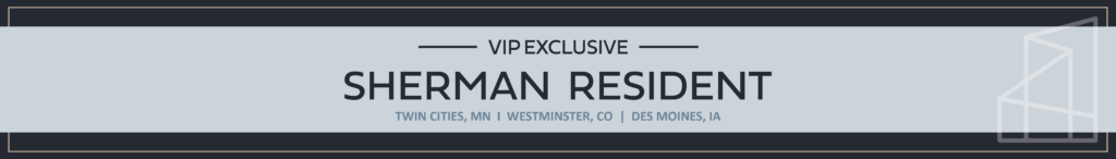 Sherman VIP Card banner