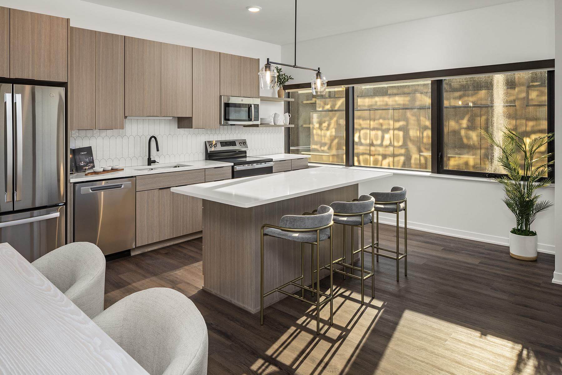 Luxury residences at the renovated Landmark Tower  in downtown St. Paul, MN