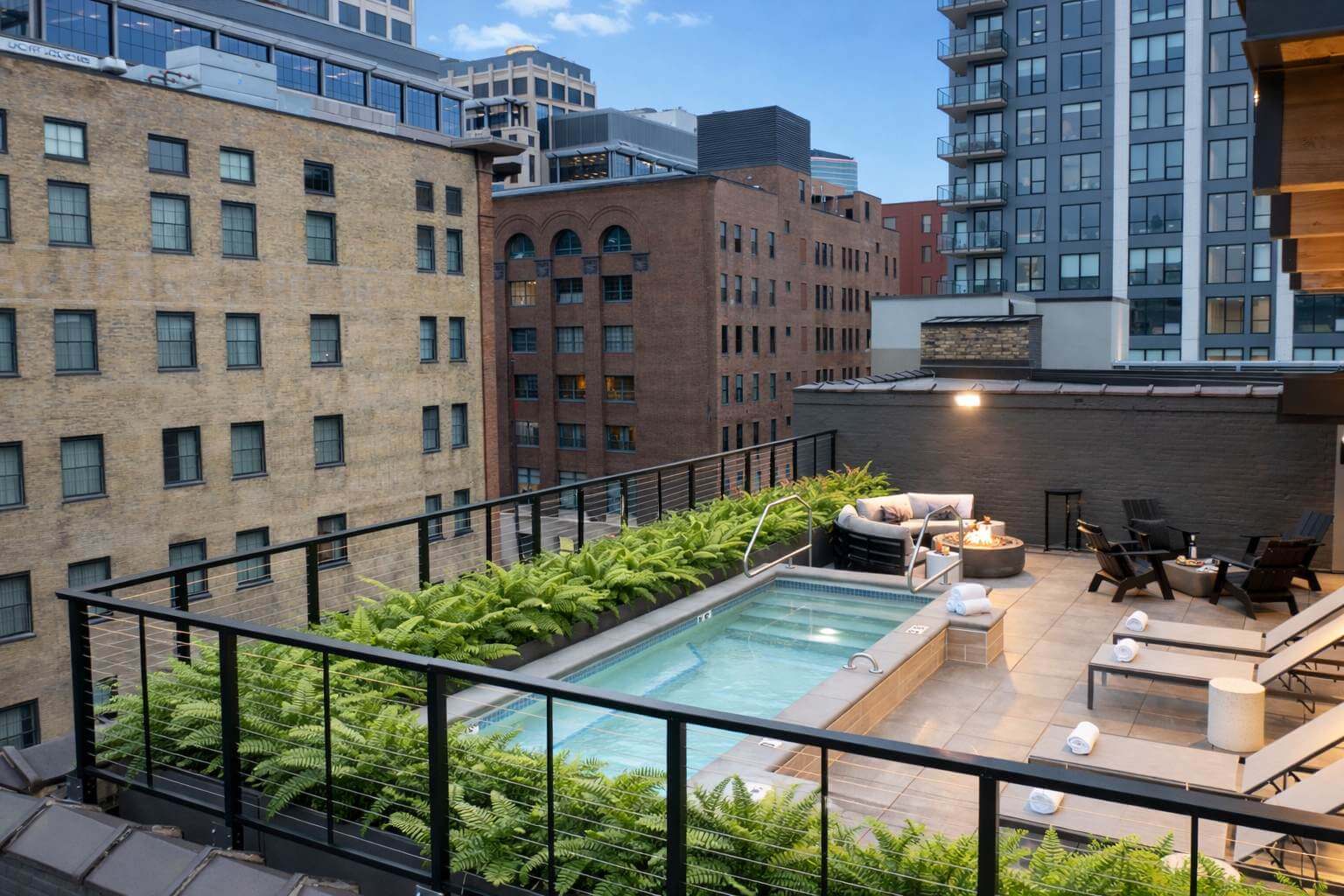 Aerial of Solus Spa